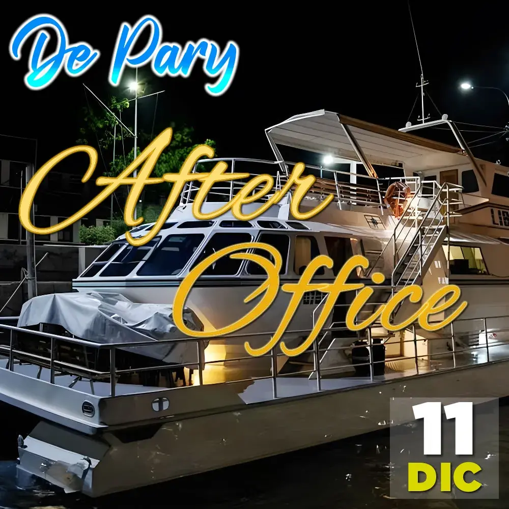 Edición After Office a bordo de un catamarán, navegando en Olivos