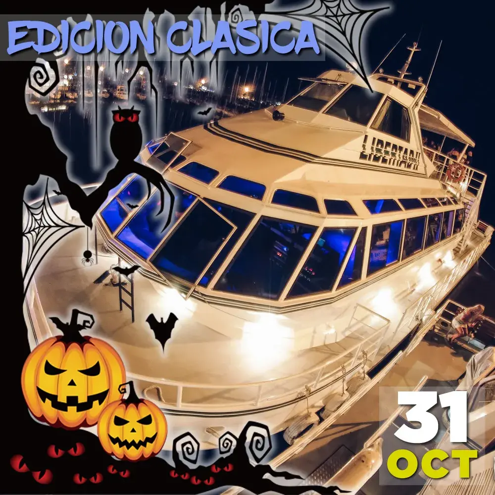 Ir a la Fiesta en Barco de Olivos de Halloween, 31 de octubre 2025