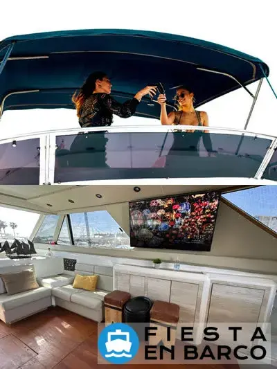 Así son los yates en alquiler de Fiesta en Barco