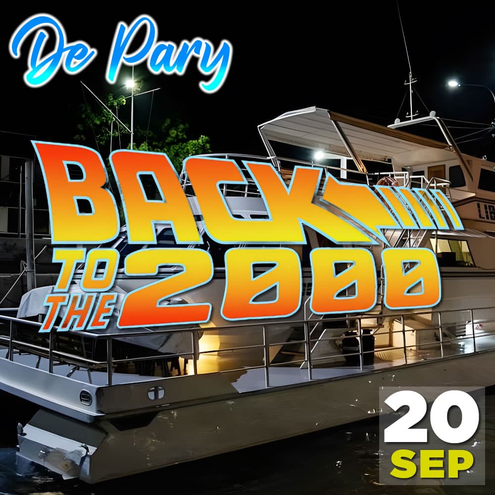 Fiesta en Barco De Pary Back to the 2000's con cena show y navegación