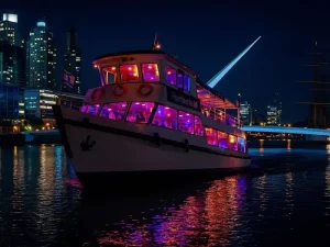 Navegar y cenar en Puerto Madero en el Catamarán Humberto M