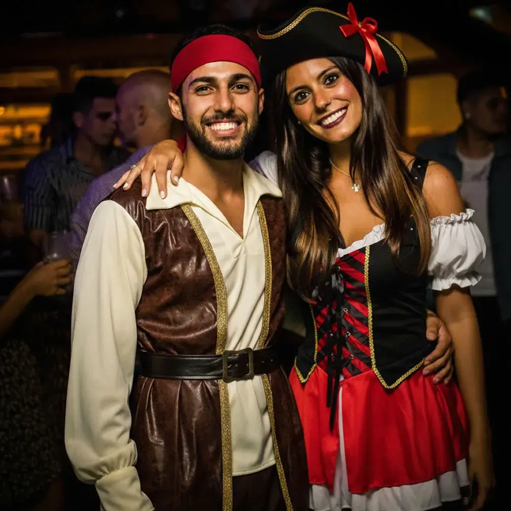 Fiesta de disfraces en el Barco de Olivos