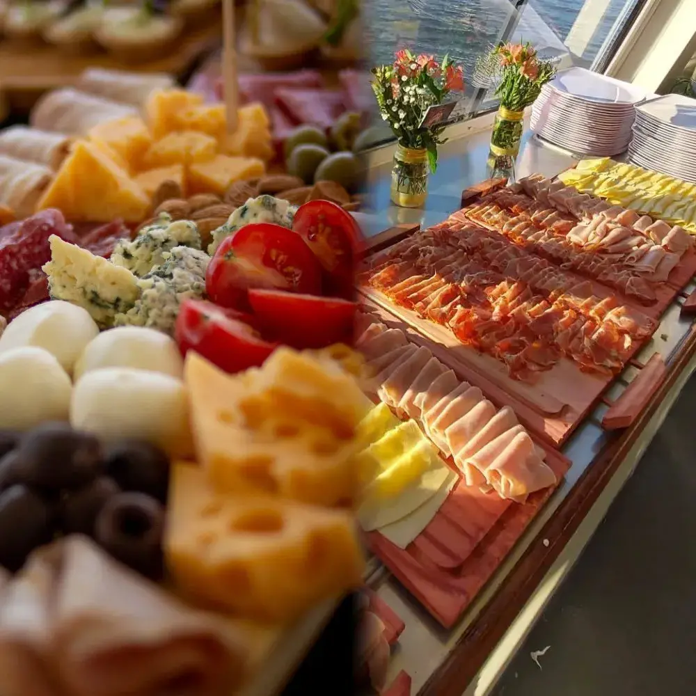 Naunch incluye merienda, barra libre y navegación en un barco